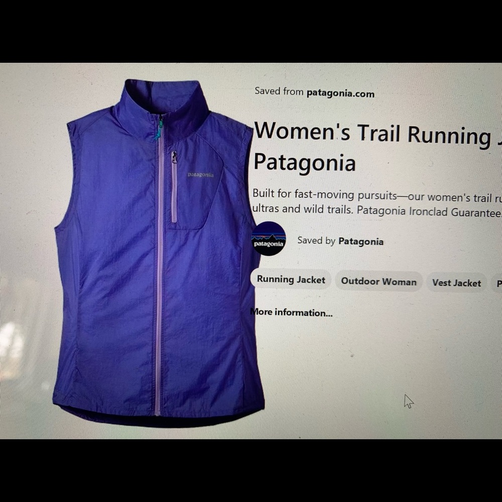 Vest- active; running